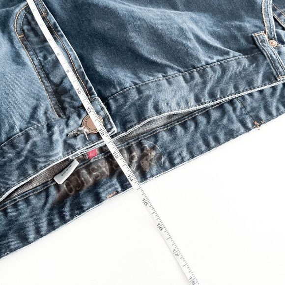 Parasuco Mens 5 Pocket Mid-Rise Straight Leg Jeans Medium Wash Blue Size 54 - Picture 8 of 10